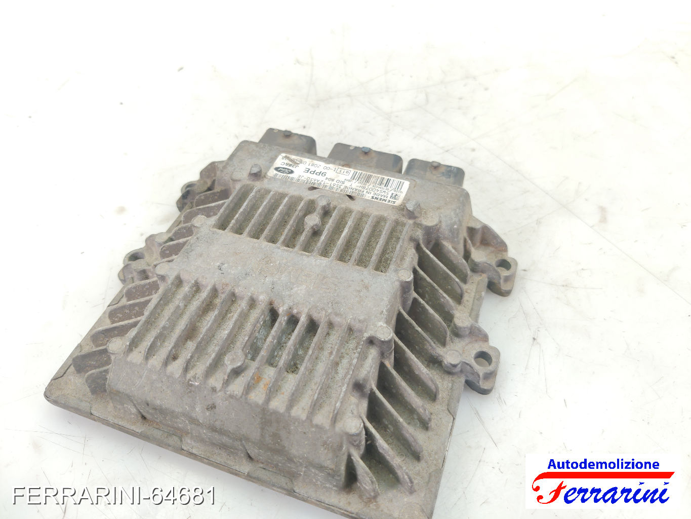 Centralina Motore FORD FIESTA 5 JD, JH 1.4 TDCI 2001-2008 3S6112A650JE