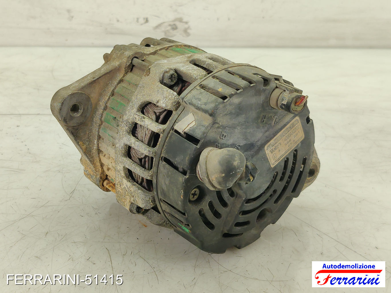 Alternatore DAEWOO MATIZ M100, M150 1.0 2003-2023 96566261, 96380673 8
