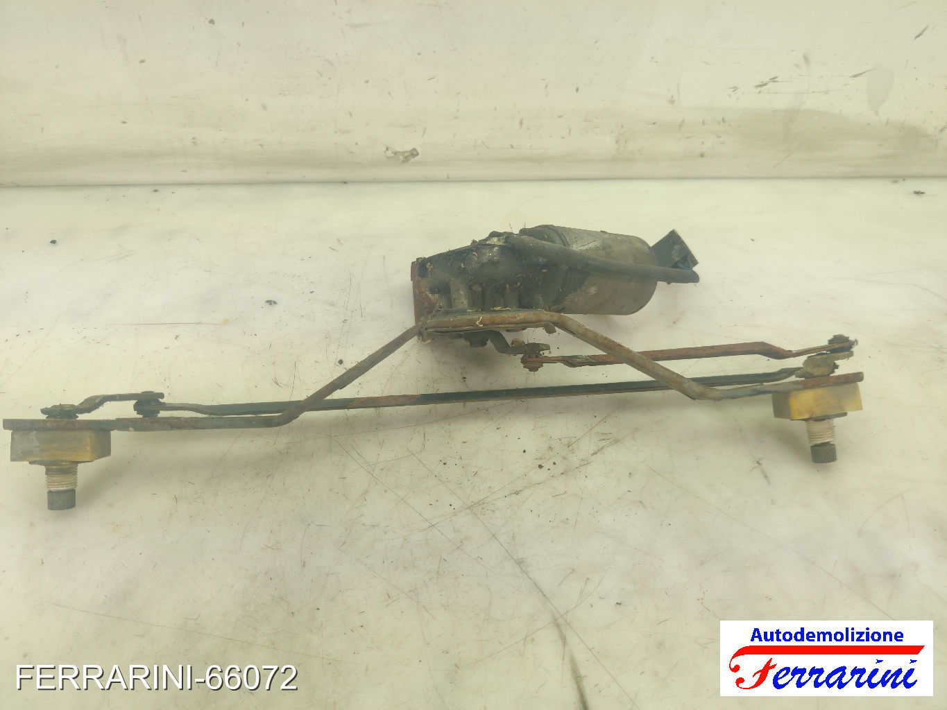 Spazzacqua Motorino Tergicristallo FIAT FIORINO 127 1977-1986 anteriore