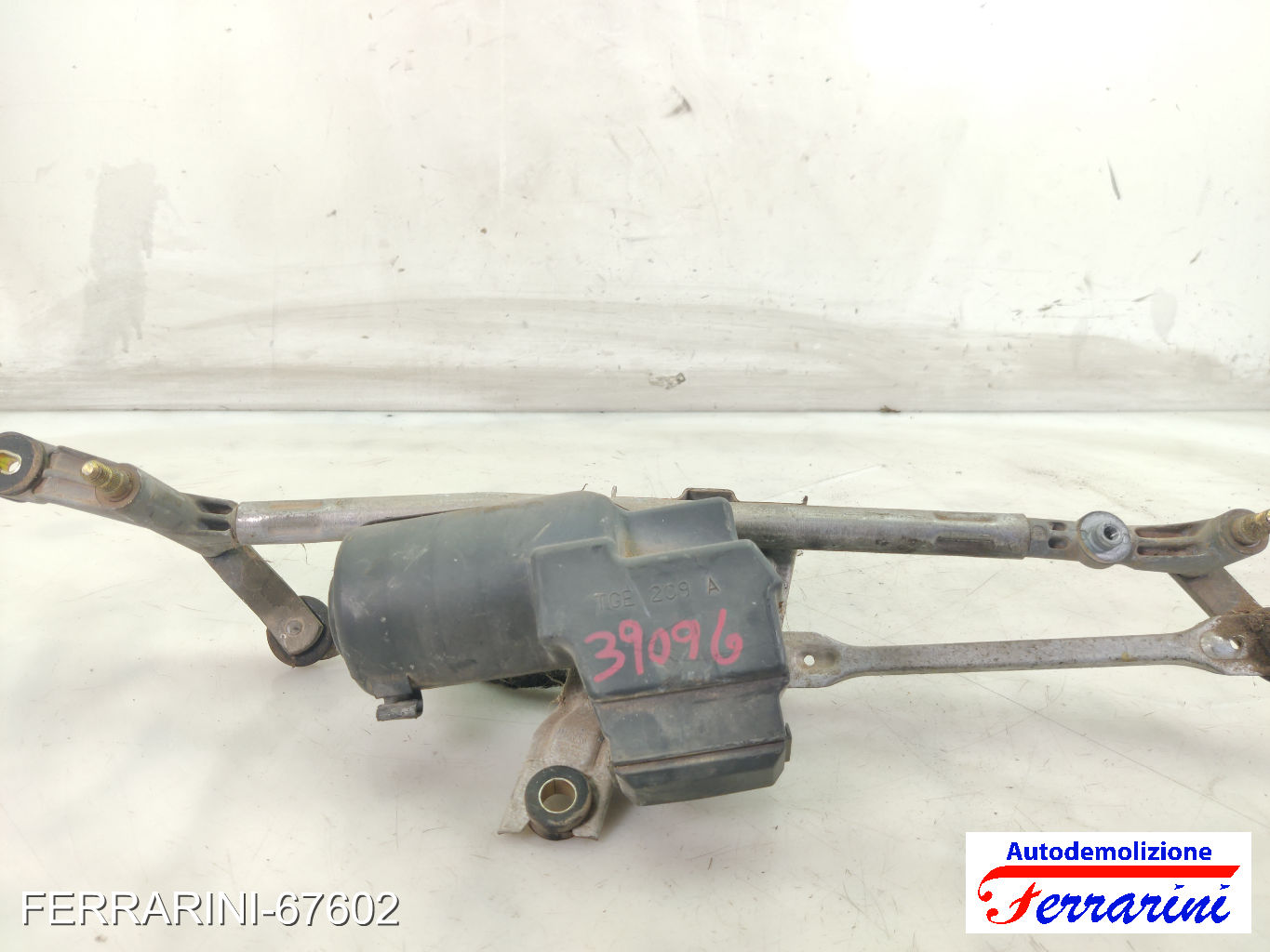 Spazzacqua Motorino Tergicristallo LANCIA Y 840 1996-2003 anteriore, frontale 8