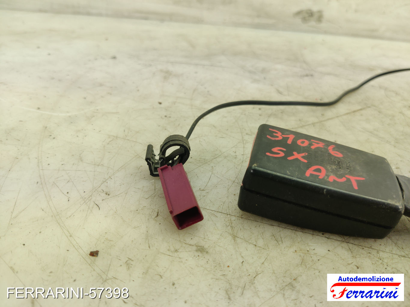 Aggancio Cintura Di Sicurezza FORD FIESTA 6 CB1, CCN 2008-2012 sinistro, sx