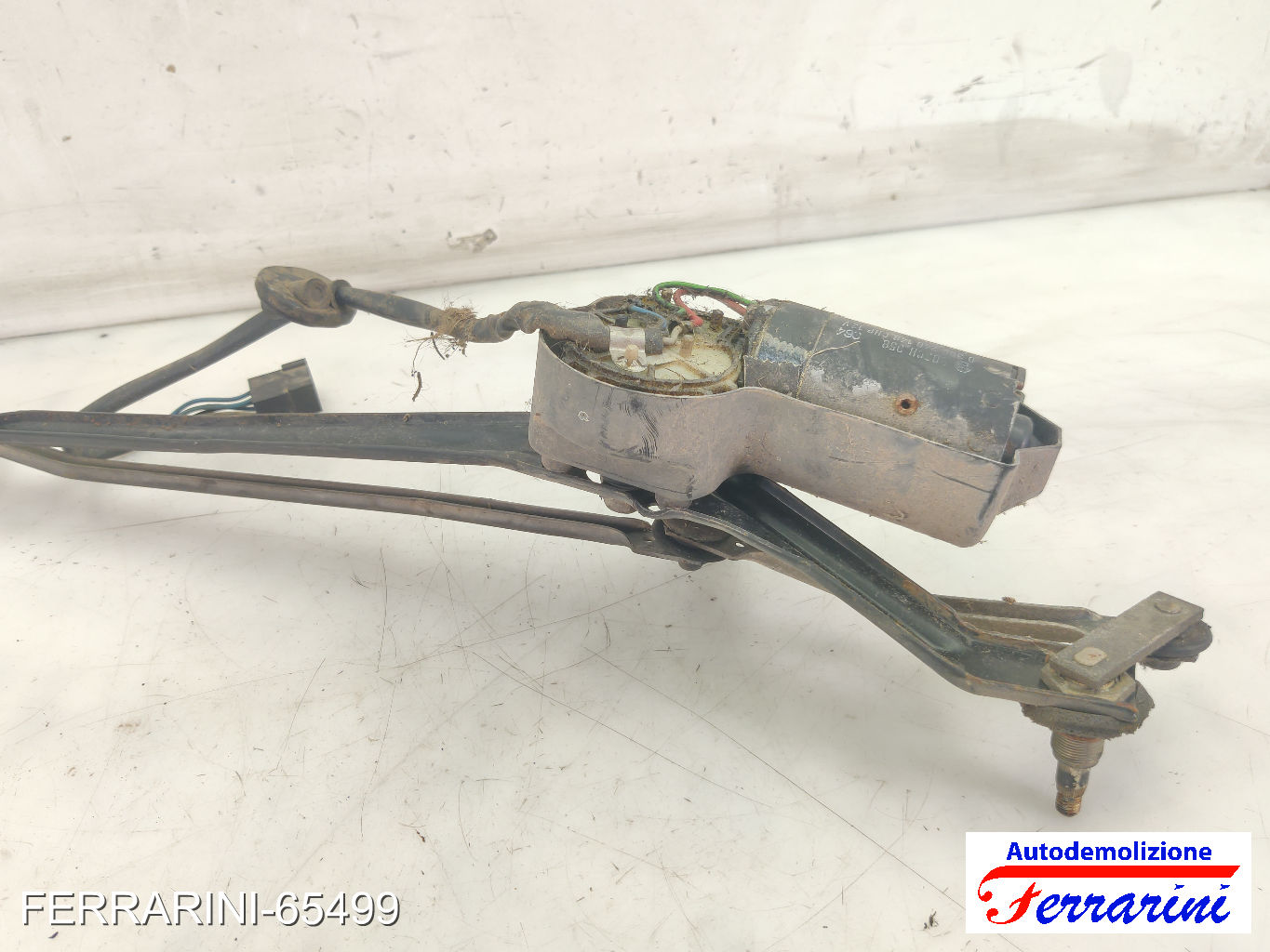 Spazzacqua Motorino Tergicristallo FIAT GRANDE PUNTO 199 2005-2009 anteriore