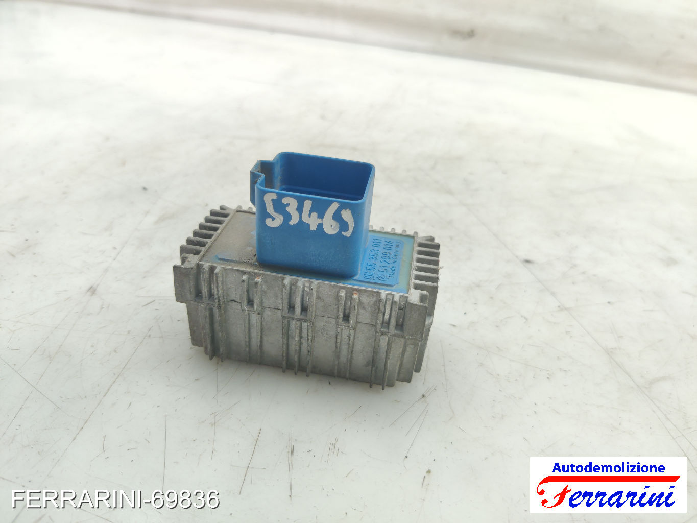 Centralina Candelette OPEL ZAFIRA A T98 2.0 DTI 16V 2000-2005 55353011, 09132691 6