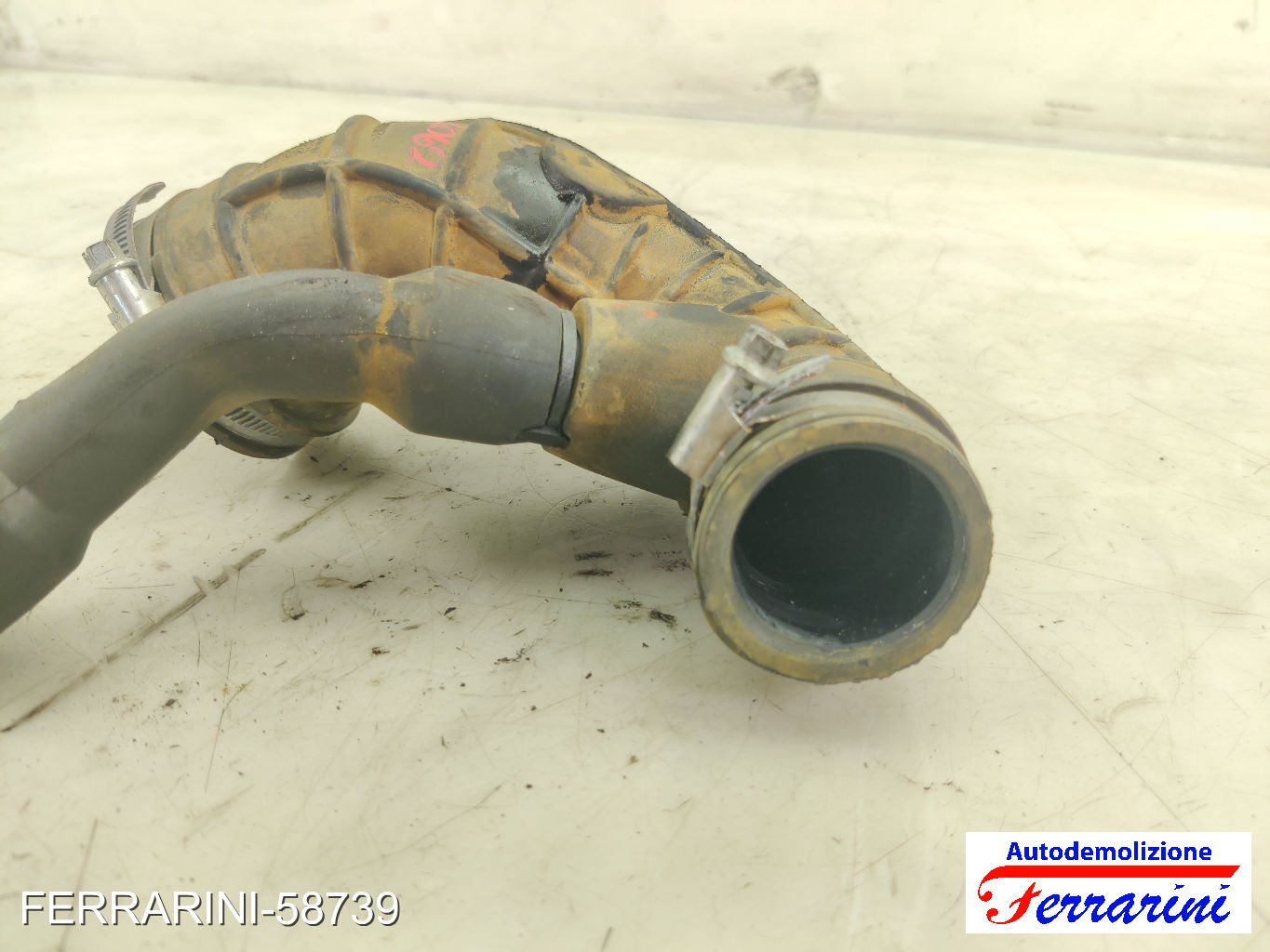 Tubo aspirazione FORD FIESTA 5 JD, JH 1.4 TDCI 2001-2008 1148084, 1148122 9