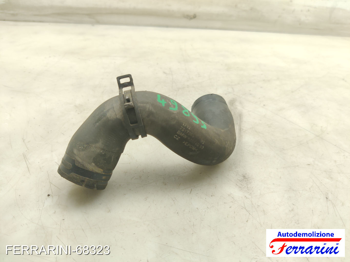 tubo intercooler turbo aria BMW X1 F48 SDRIVE 18D 2015-2023 11618577233, 8577233 7