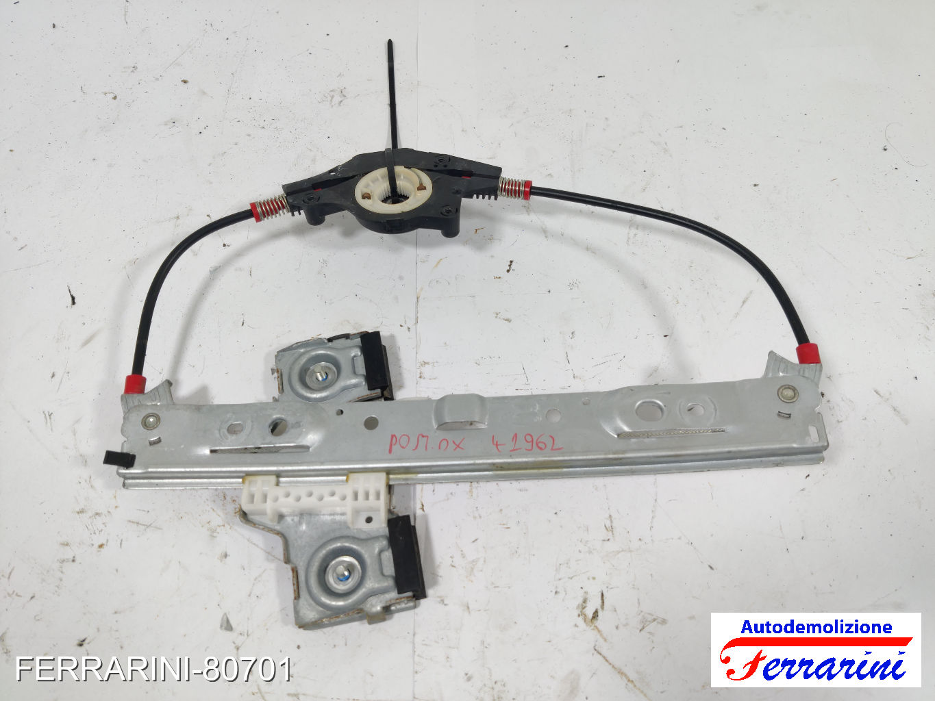 Alzavetro FORD FIESTA 6 CB1, CCN 2008-2012 destro, dx, posteriore, post 8