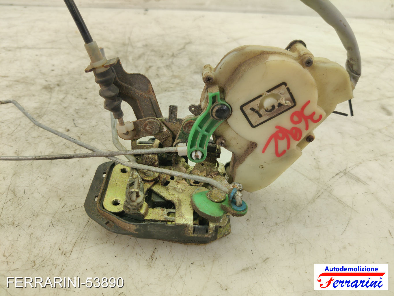 Serratura Porta CITROEN C3 PICASSO SH 2010-2016 destro, dx, frontale, anteriore 8