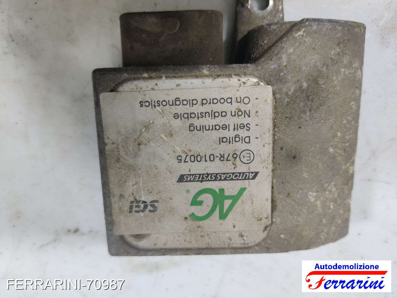 Centralina Gpl FIAT STILO 192 1.6 16V 2001-2006 SAG500, 216479092, AUTOGASSYSTEM 8
