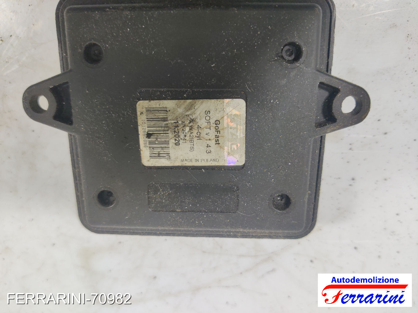 Centralina Gpl FIAT PANDA 169 1.1 2003-2012 W1Y0350GF2, STAG4GOFAST, GOFAST 7