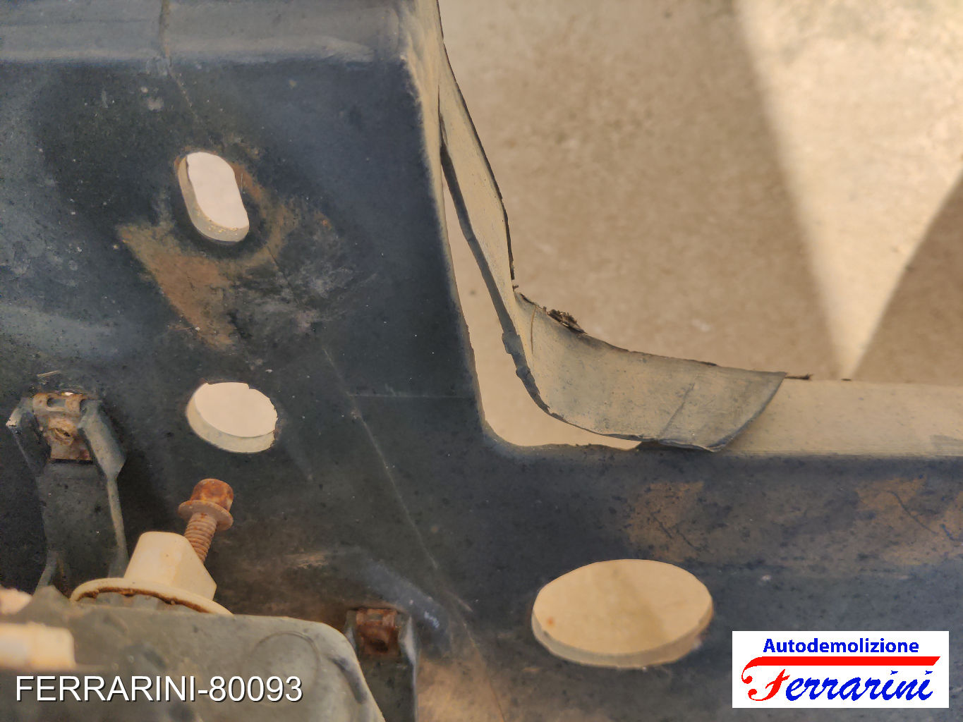 Paraurti FIAT PUNTO 176 1993-1999 Frontale 71360699, 183001680, 182945580 11