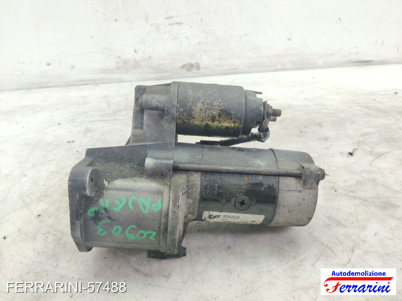 Motorino Avviamento MITSUBISHI PAJERO 1 L04G, L14G 2.5 TD 1989-1990 MD191433