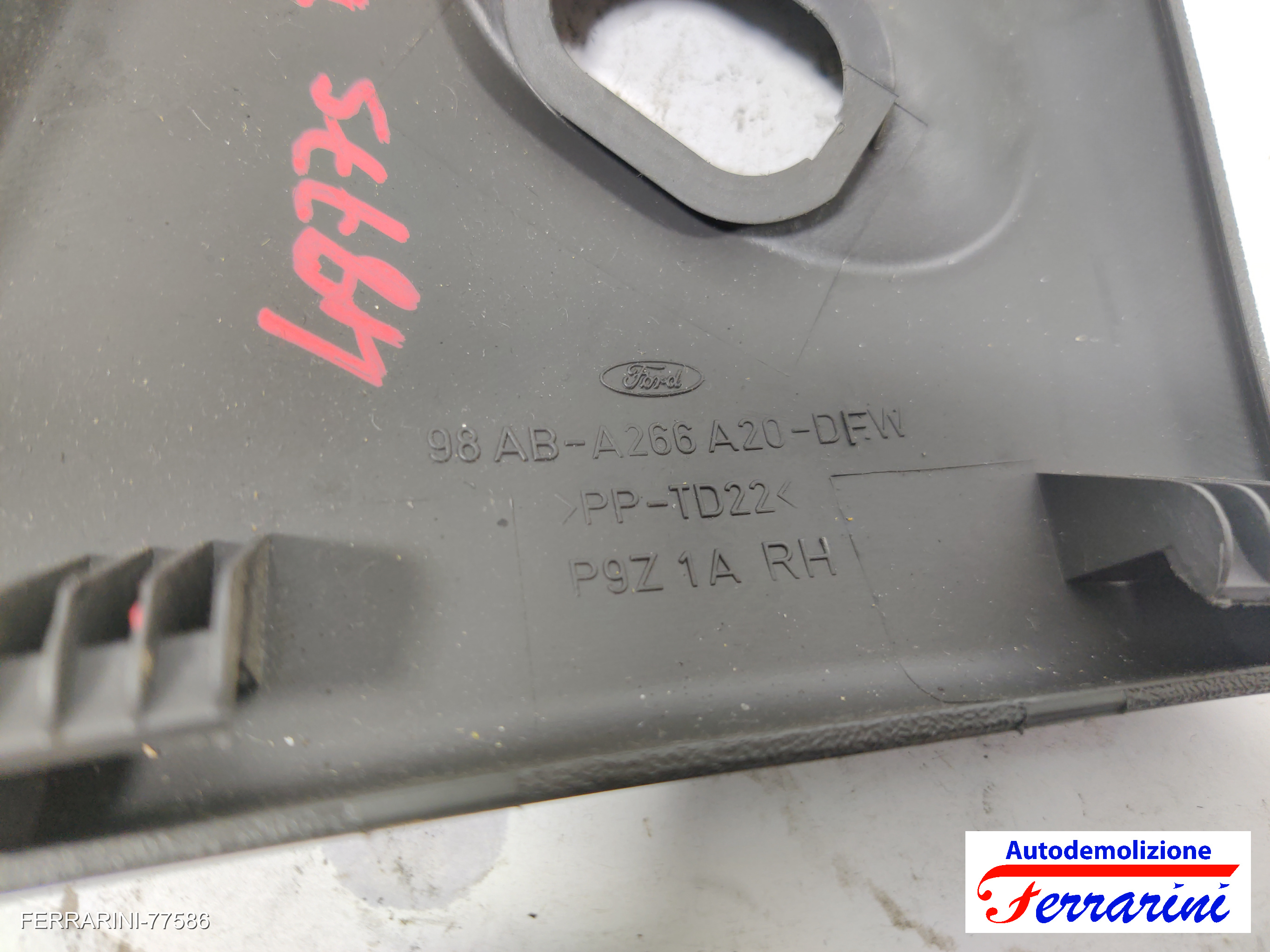 Maniglia Porta Interna FORD FOCUS SW DNW 1999-2004 destra, dx, posteriore, post