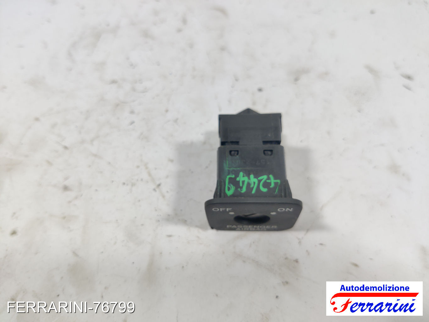 Interruttore airbag passeggero TOYOTA IQ J1 2009-2015 8395074030 8