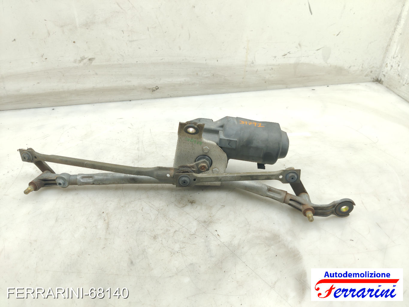 Spazzacqua Motorino Tergicristallo FIAT PUNTO 176 1993-1999 anteriore, frontale