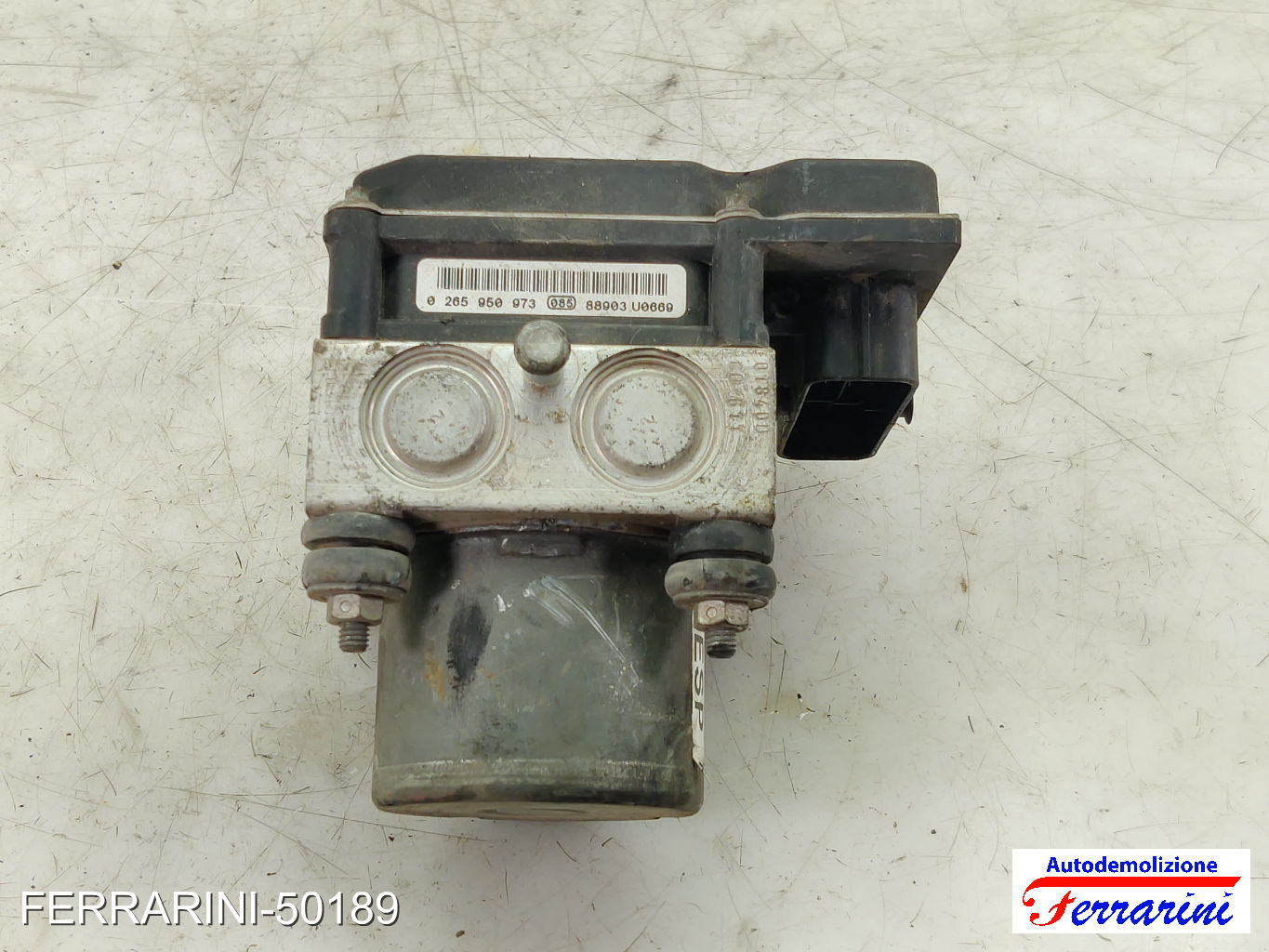 Centralina Pompa Abs FIAT GRANDE PUNTO 199 1.2 2005-2009 51826508, 0264950973