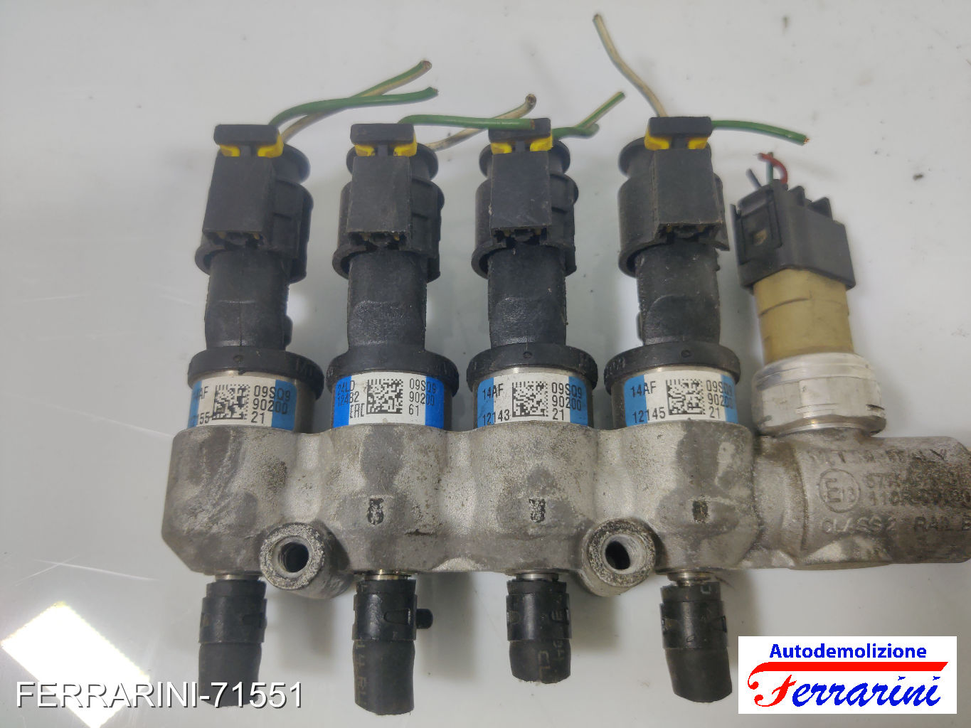 initettori GPL Landi Renzo LANCIA YPSILON 843 1.2 2010-2011 67R010233, 51905541 11