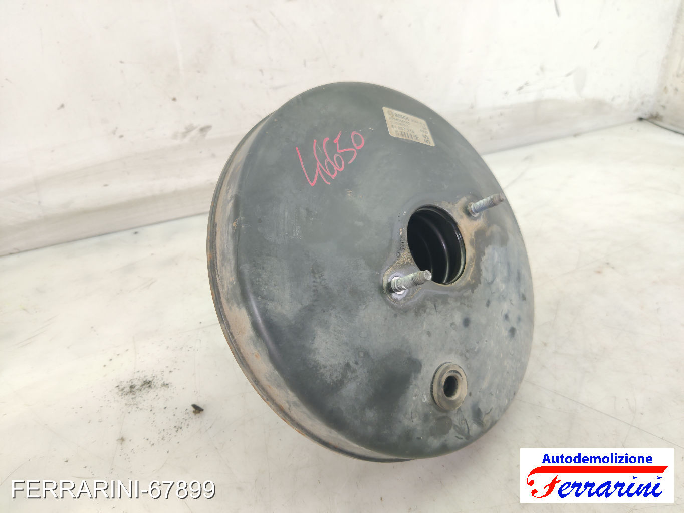 Servofreno ALFA ROMEO MITO 955 1.4 BI-FUEL 2009-2016 51837274, 0204054155 7