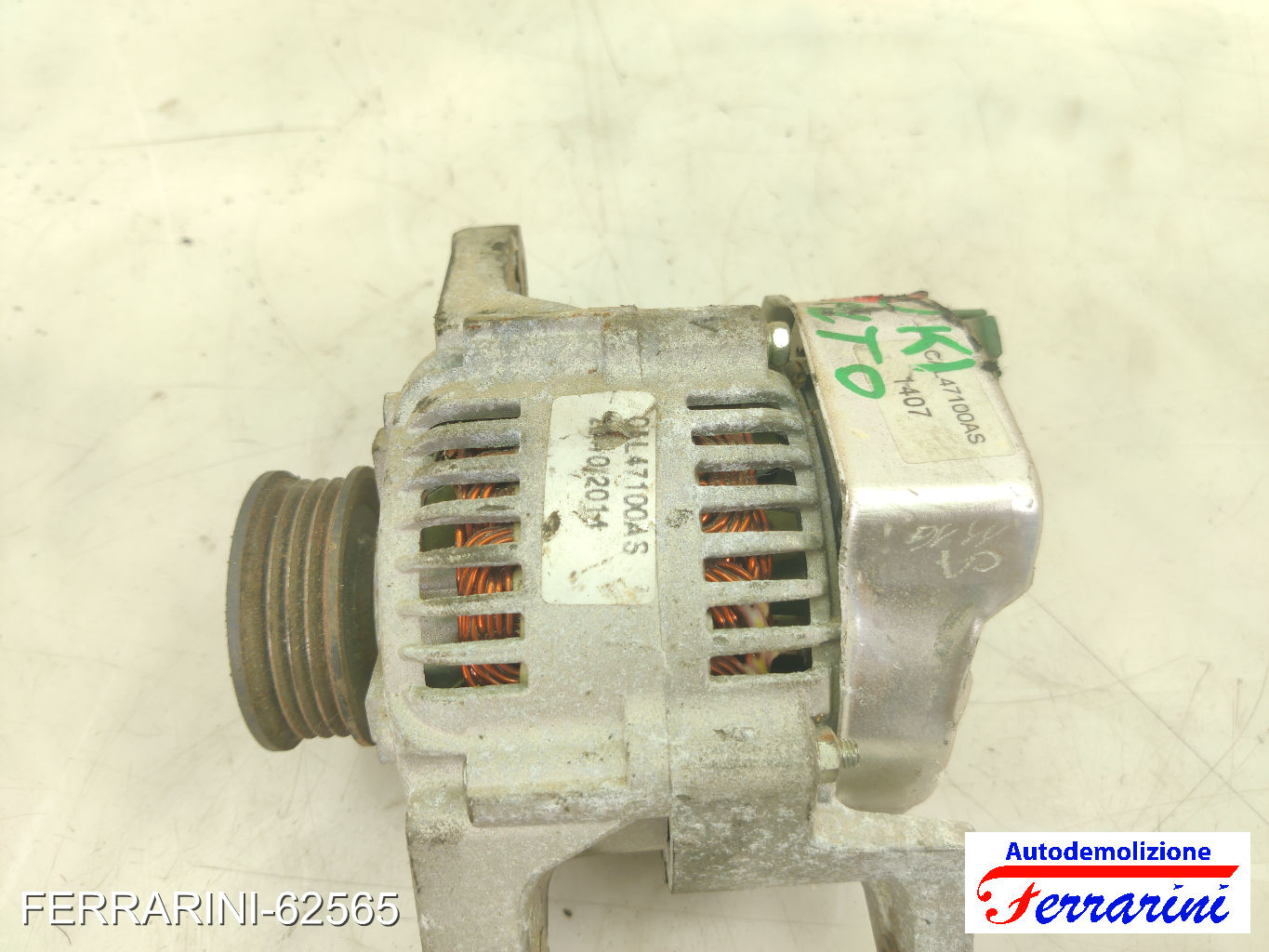 Alternatore SUZUKI ALTO EF 1.0 1994-2002 2706047100, CL47100AS, AL47100AS 8