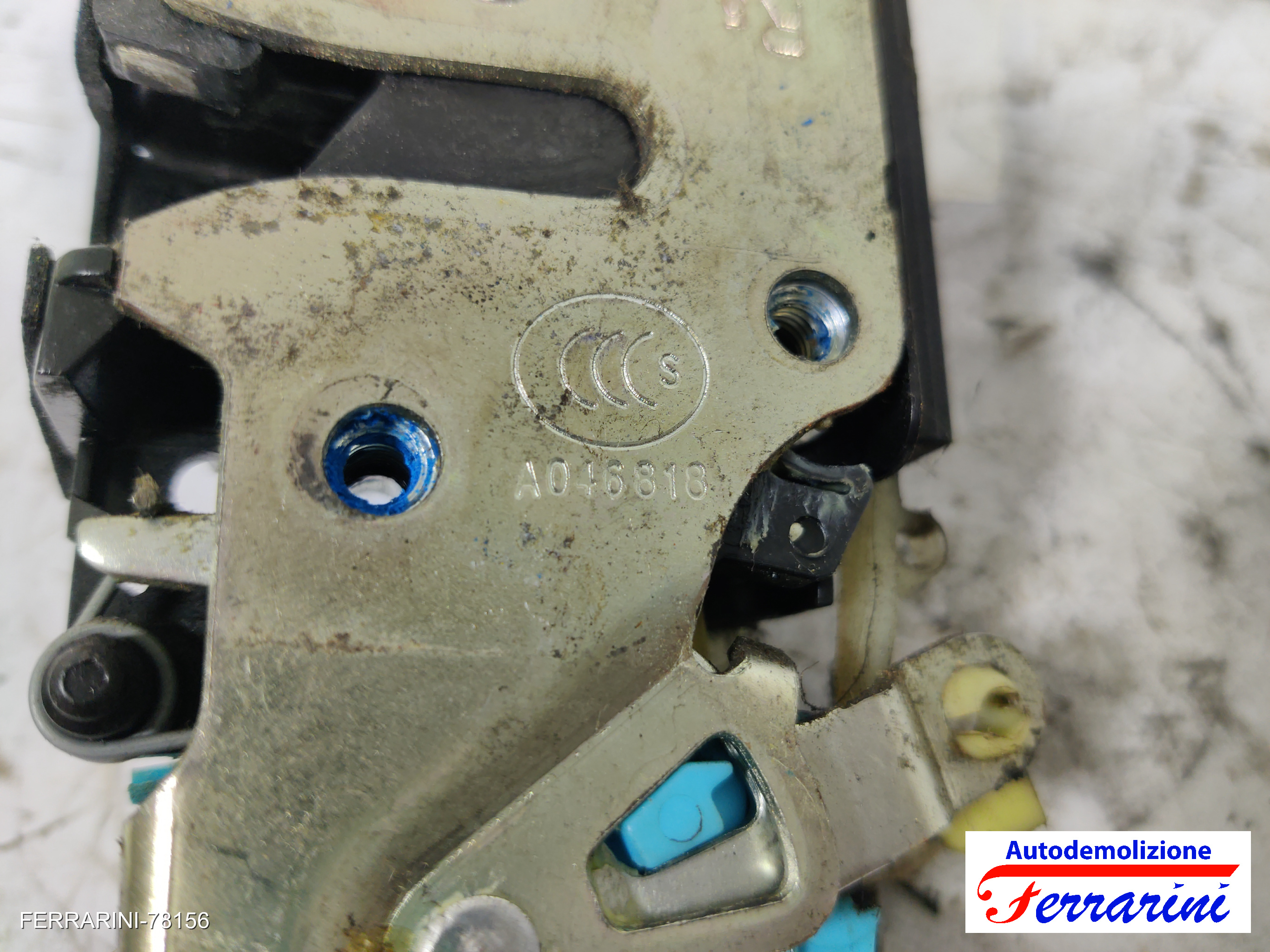 Serratura Porta CHEVROLET SPARK M300 2010-2015 destro, dx, frontale, anteriore 6