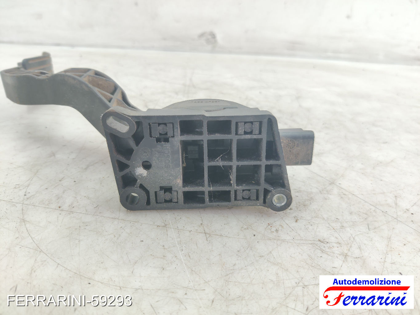 Pedale Acceleratore PEUGEOT 206 SW 2E/K 1.4 HDI 2002-2007 1601Q2, 9643084780