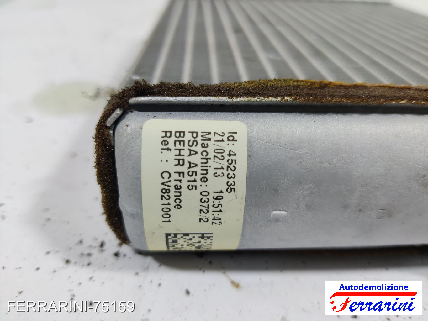 Stufa Completa CITROEN C3 2 SC 2009-2013 6448V3, 452335, 03722