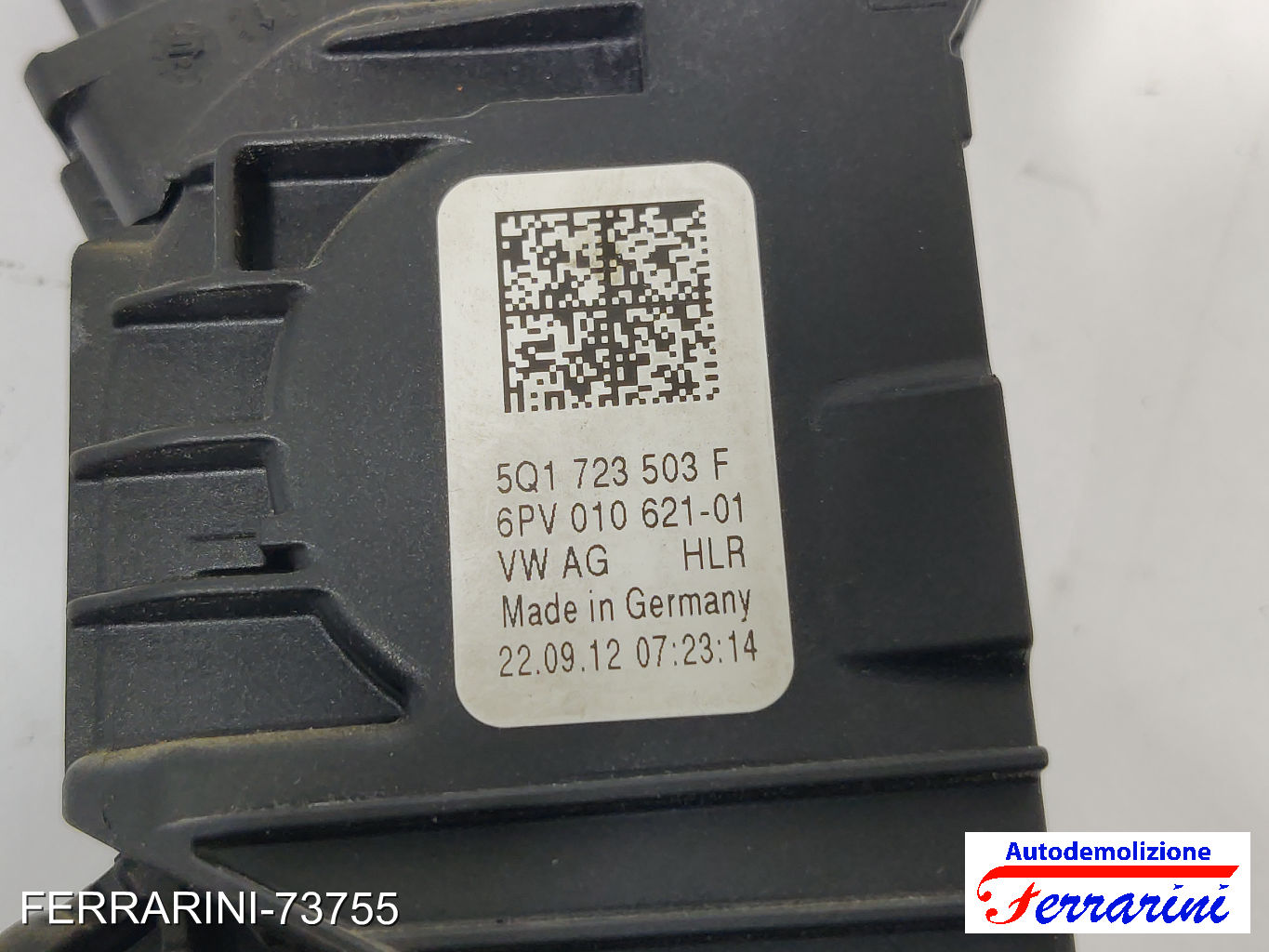 Pedale Acceleratore VW GOLF 7 5G1, BE1, BE2, BQ1 2.0 TDI 2012-2020 5Q1723503F
