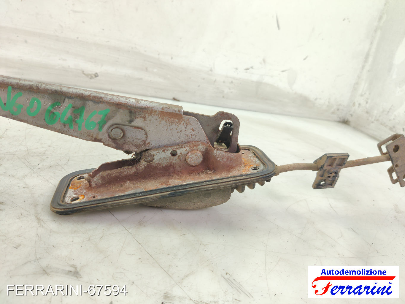 Leva Freno A Mano RENAULT KANGOO KC0/1 2001-2007 8200302853, KANGOO 9