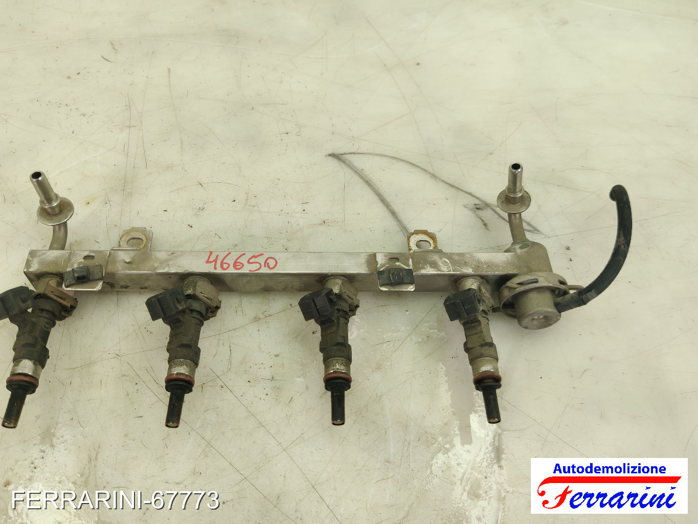 Flauto Iniettori ALFA ROMEO MITO 955 1.4 BI-FUEL 2009-2016 55209849, 55209504