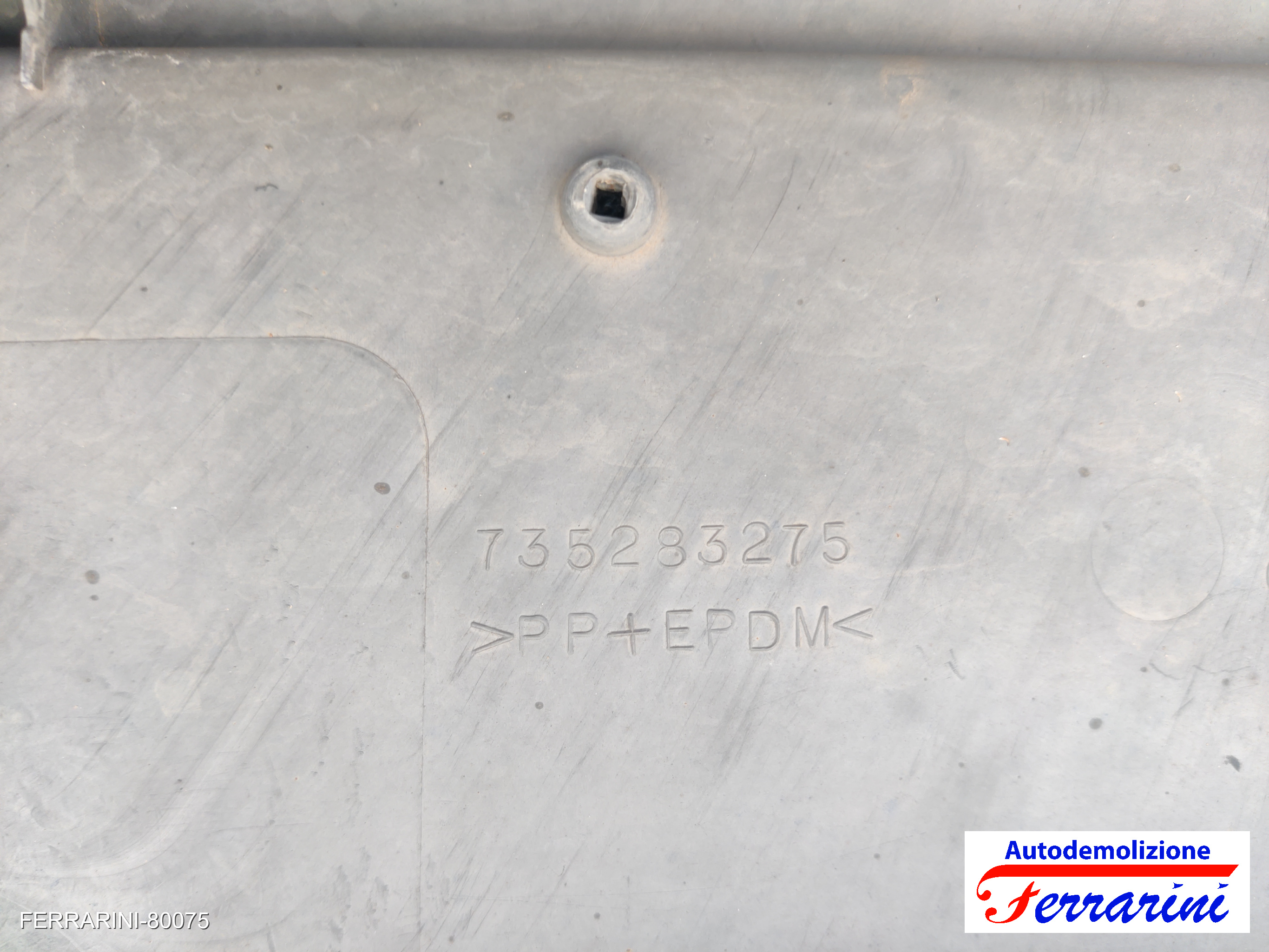 Paraurti FIAT SEICENTO 600 187 1998-2010 Frontale 735290995, 735283275 13