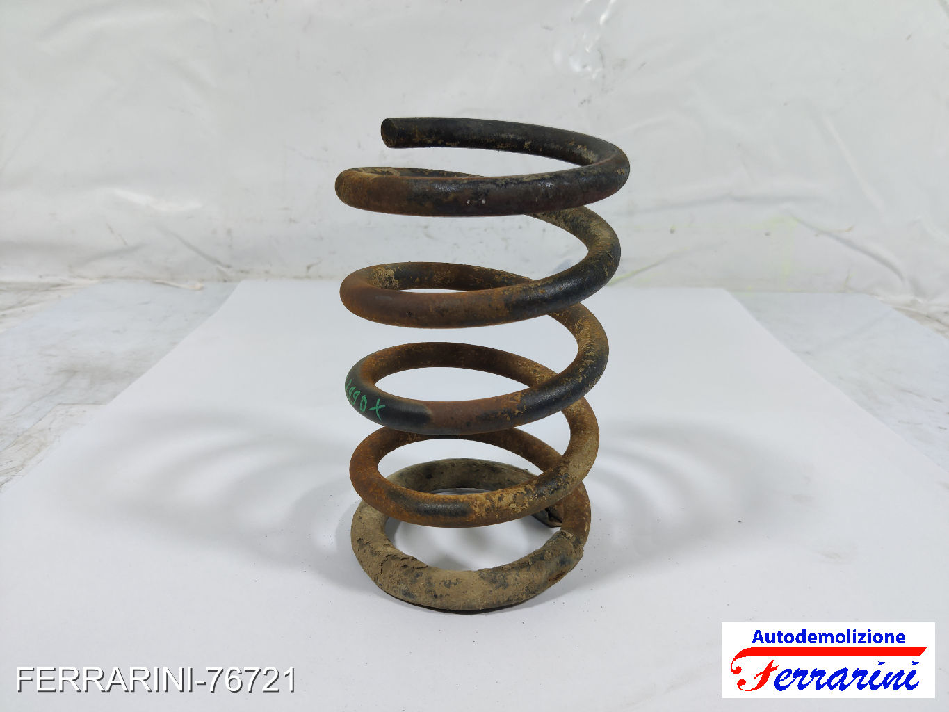 molla elicoidale posteriore FIAT 126 126 650 1977-1987 4301017