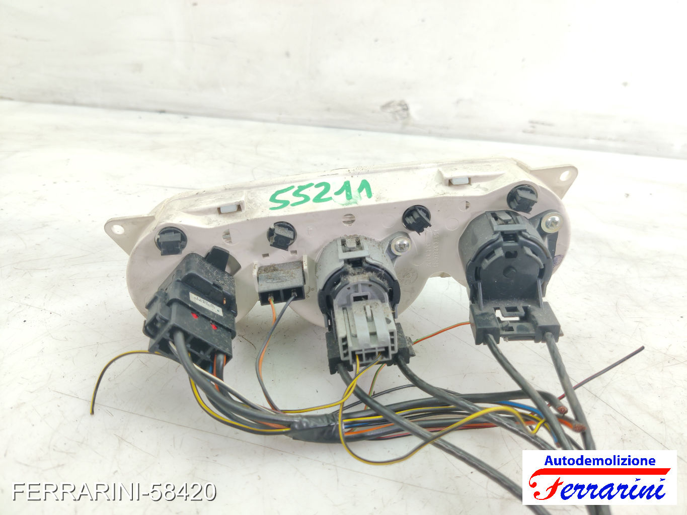 Tastiera Clima FORD FOCUS DAW, DBW 2001-2004 anteriore, frontale 1S4H18C419BA 6