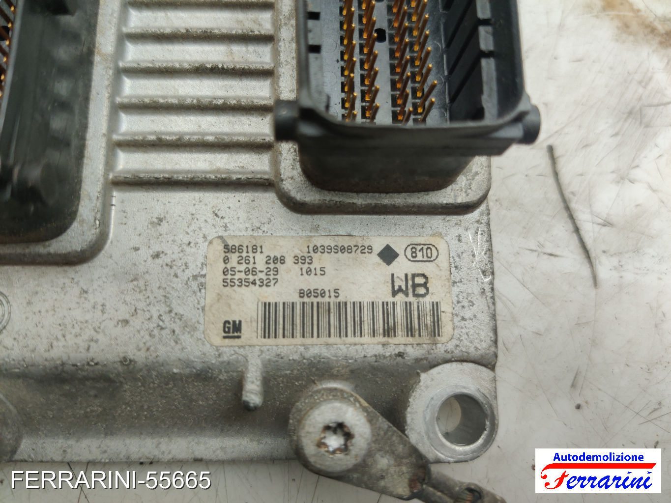 Kit Accensione OPEL CORSA C X01 1.0 2003-2009 0261208393, 1039908729, 13111111 9