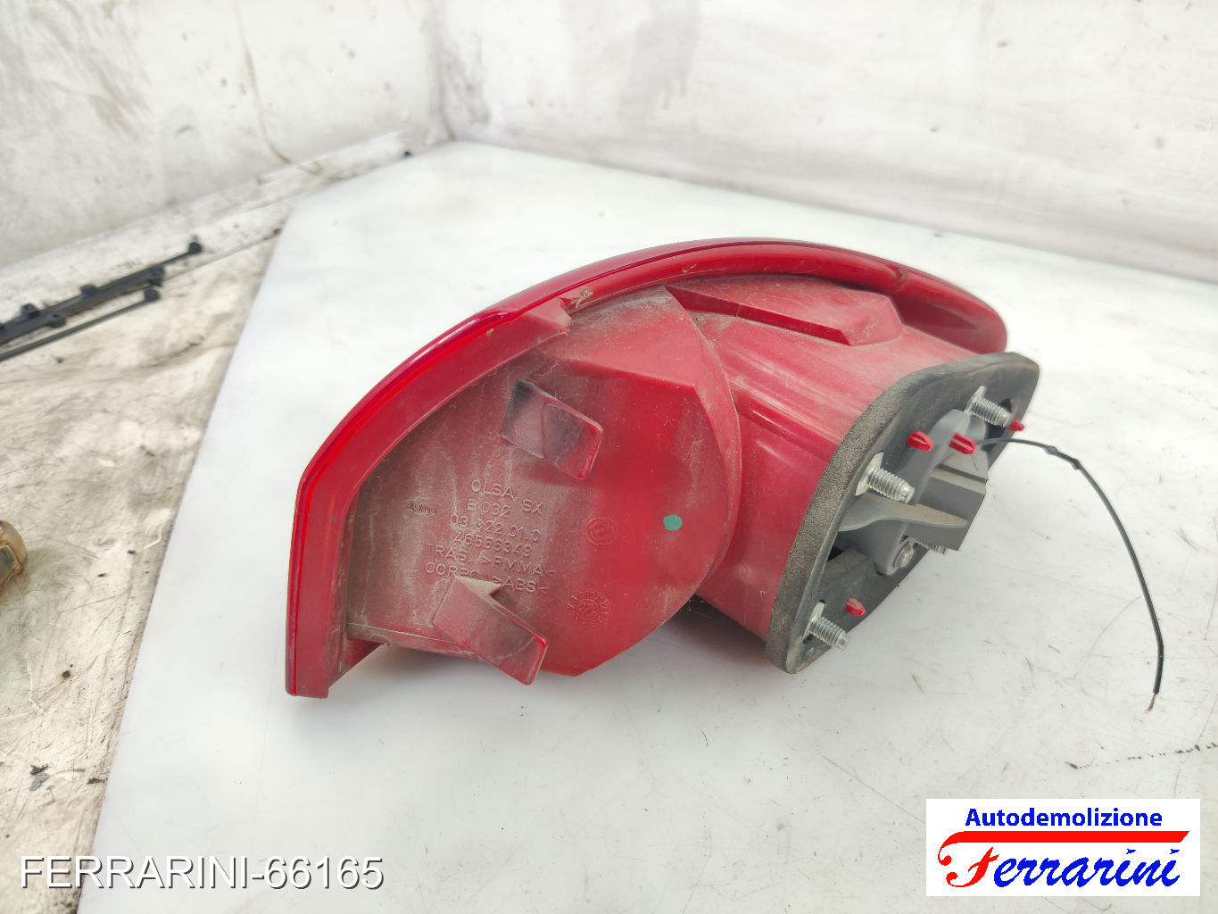 Fanalino Stop Posteriore ALFA ROMEO 147 937 2004-2010 sinistro, sx 46556349