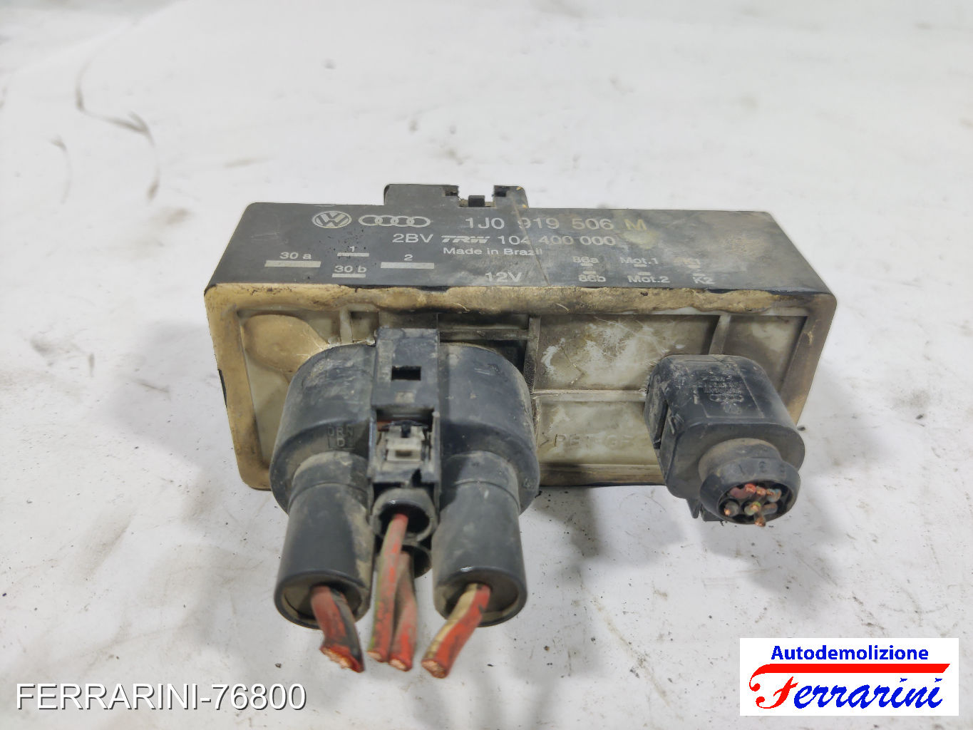 Centralina Ventola Radiatore SEAT IBIZA 3 6L1 1.4 TDI 2002-2005 1J0919506M 7