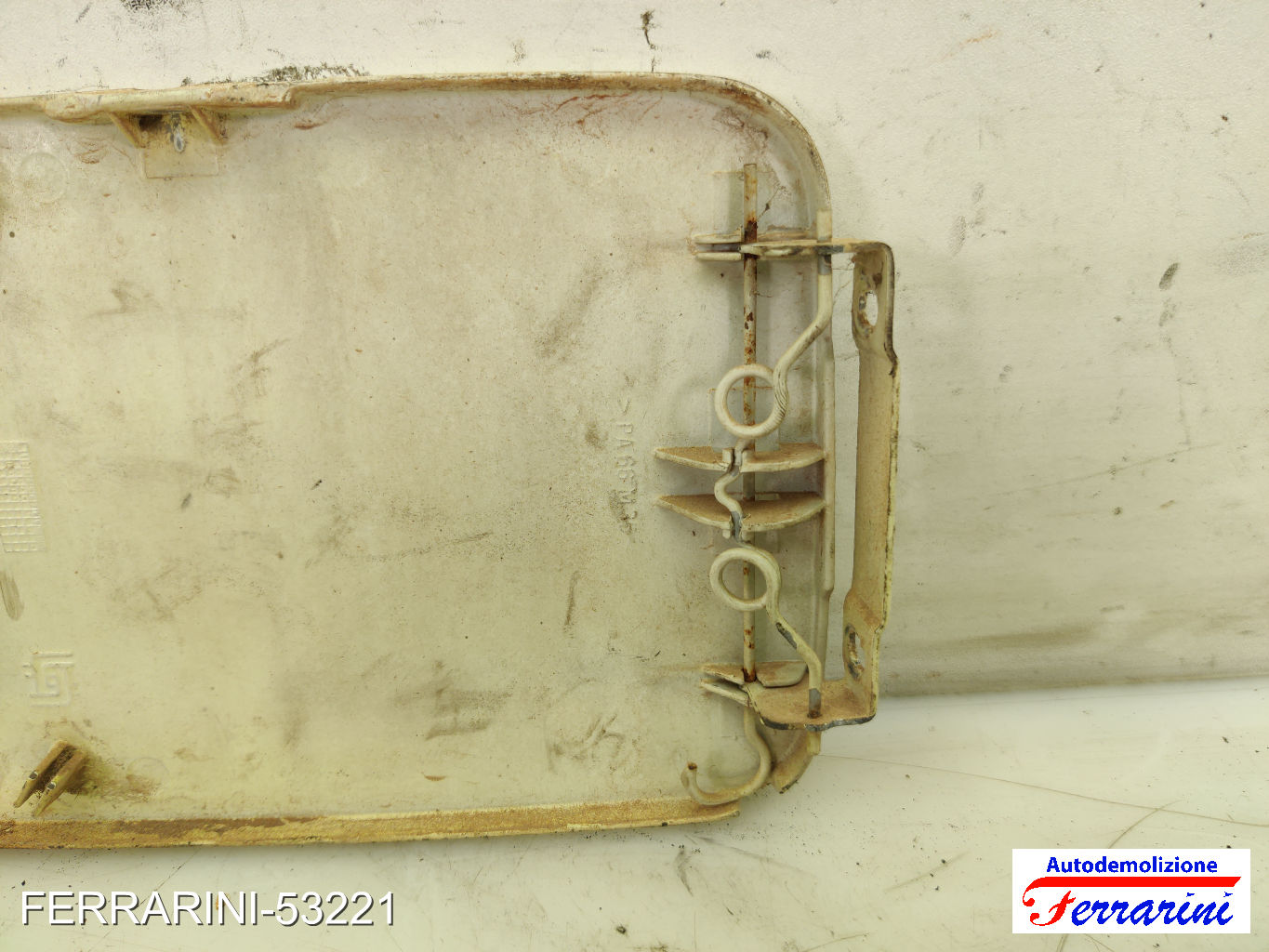 Sportellino Carburante FIAT PANDA 141 1992-1996 249 BIANCO BANCHISA