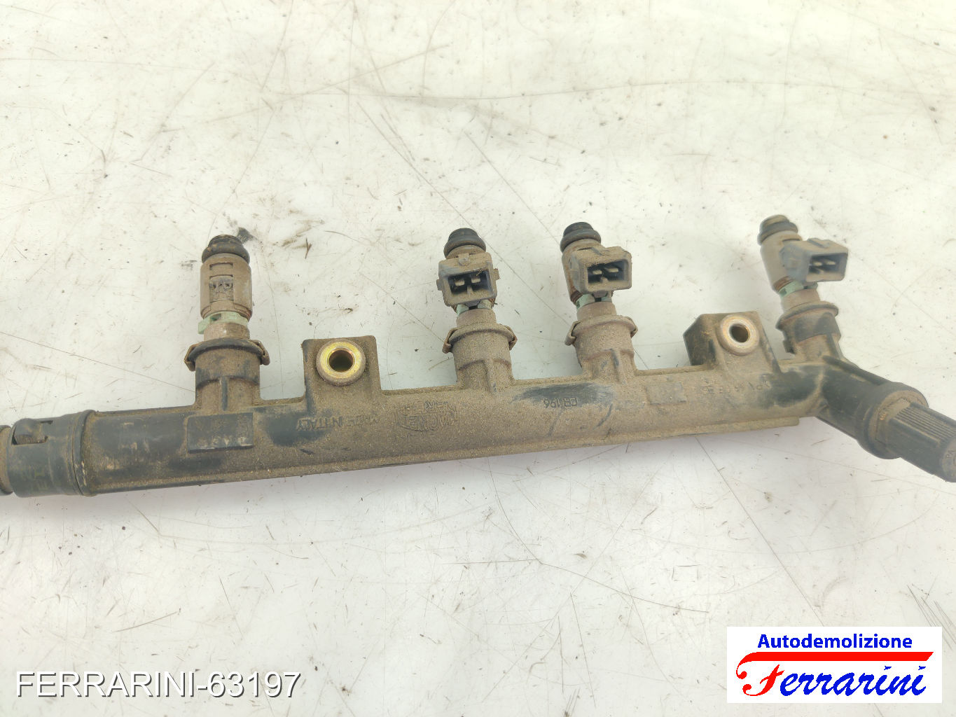 Flauto Con Iniettori FIAT PANDA 169 1.2 2003-2012 55183532, 3219018301 6