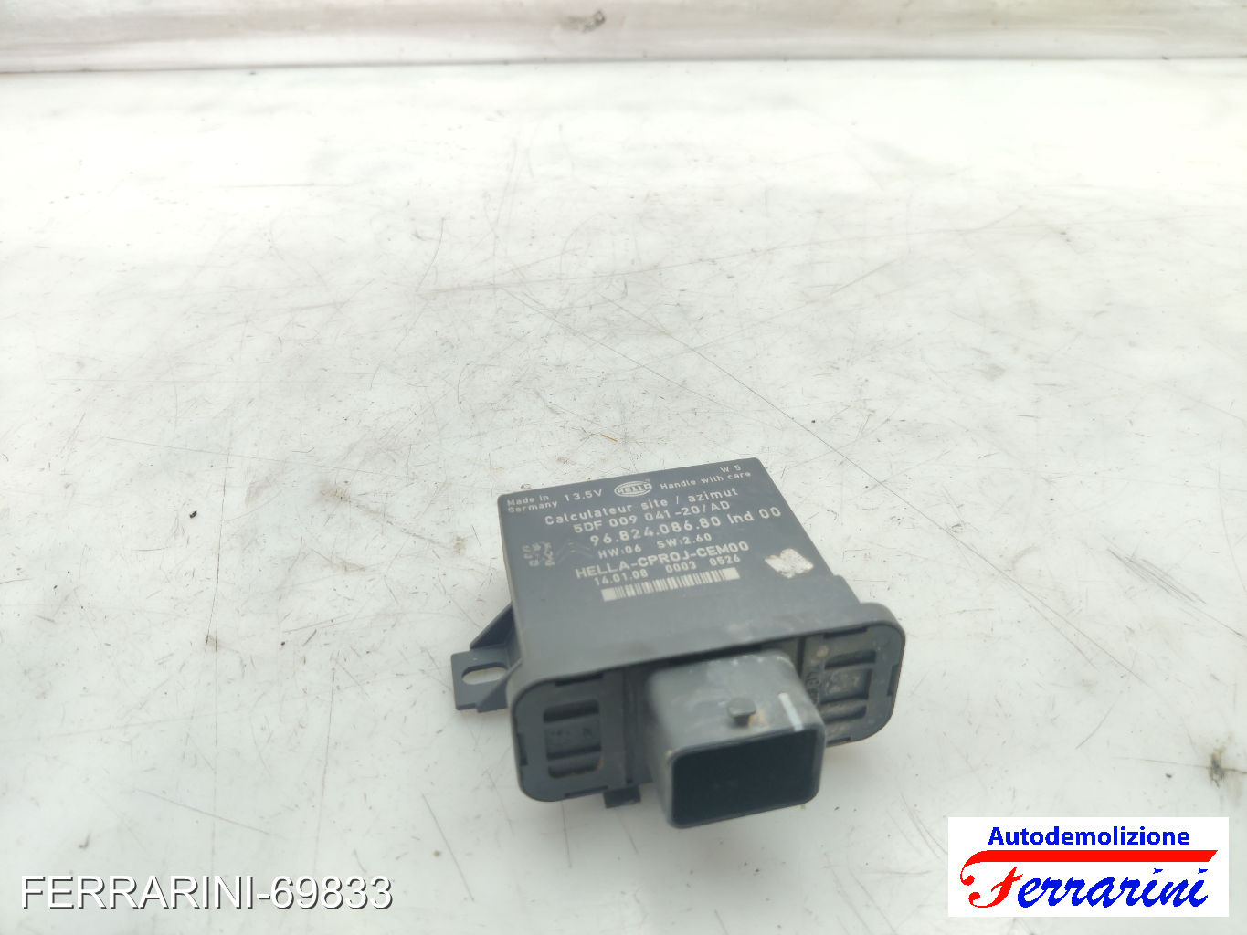 Centralina xenon CITROEN C4 PICASSO 1 UD 2.0 HDI 138 2006-2013 9682408680