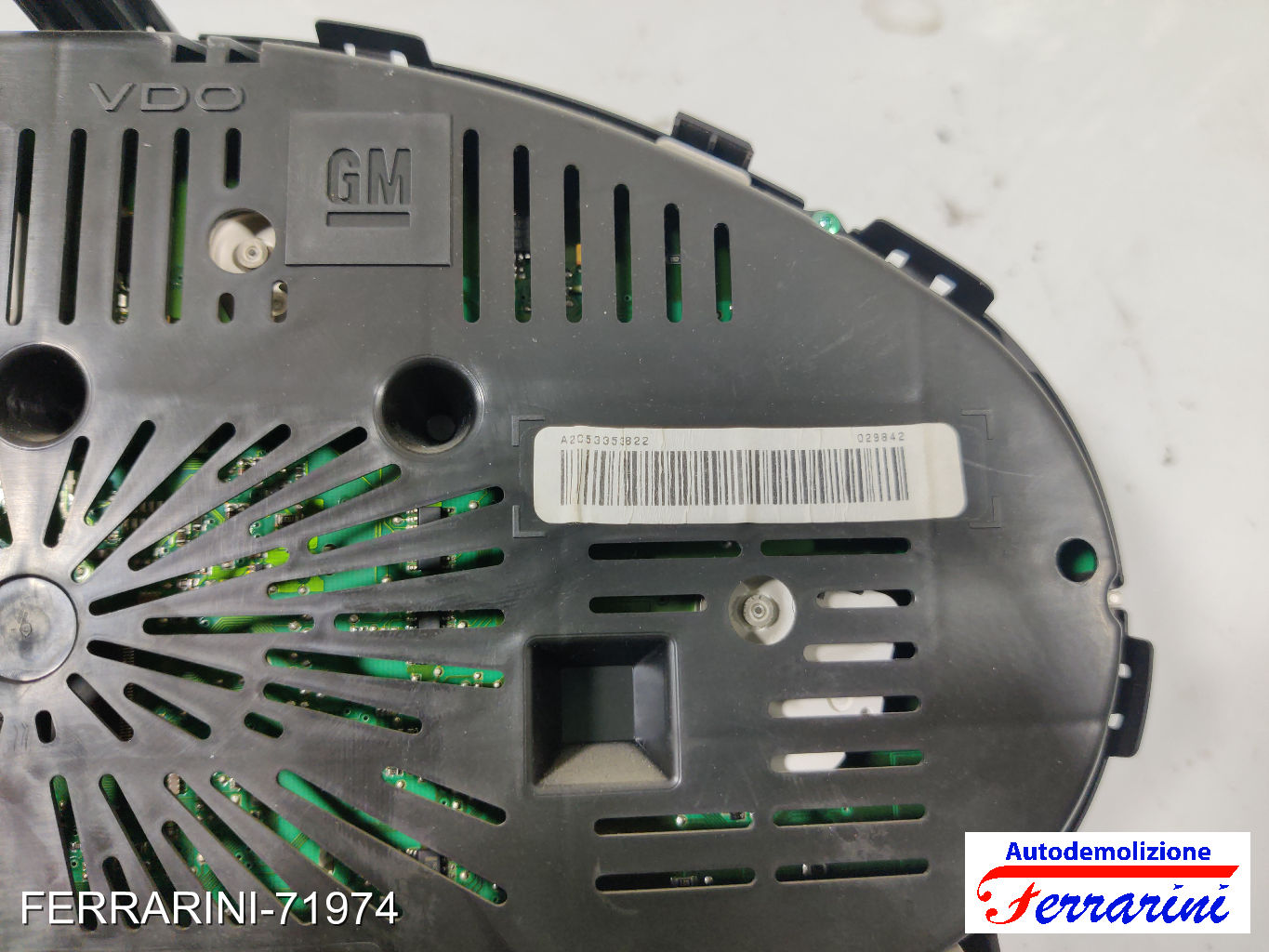 Quadro Contachilometri OPEL INSIGNIA A G09 2.0 CDTI 2008-2017 12844138