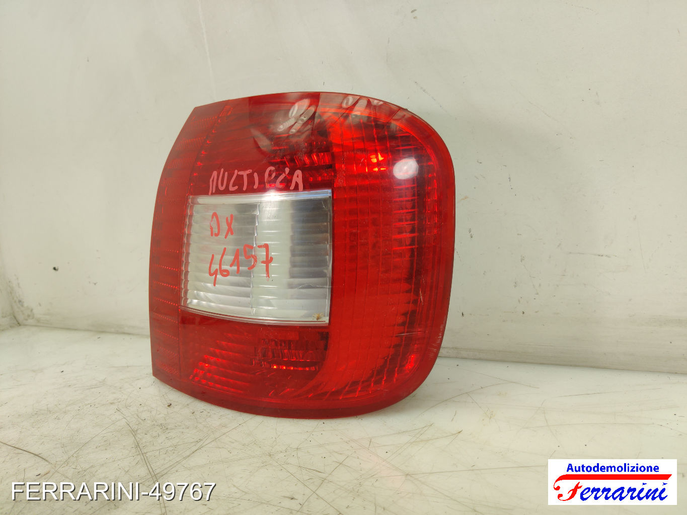 Fanalino Stop Posteriore FIAT MULTIPLA 186 2001-2010 destro, dx 51720552 8