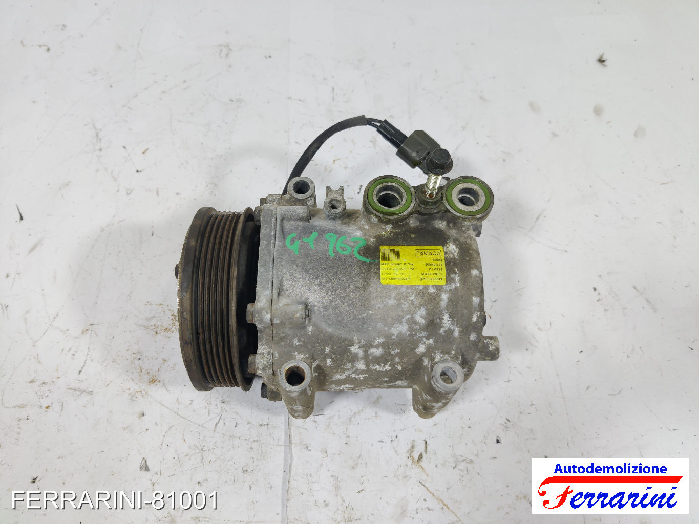 Compressore Clima FORD FIESTA 6 CB1, CCN 1.4 TDCI 2008-2012