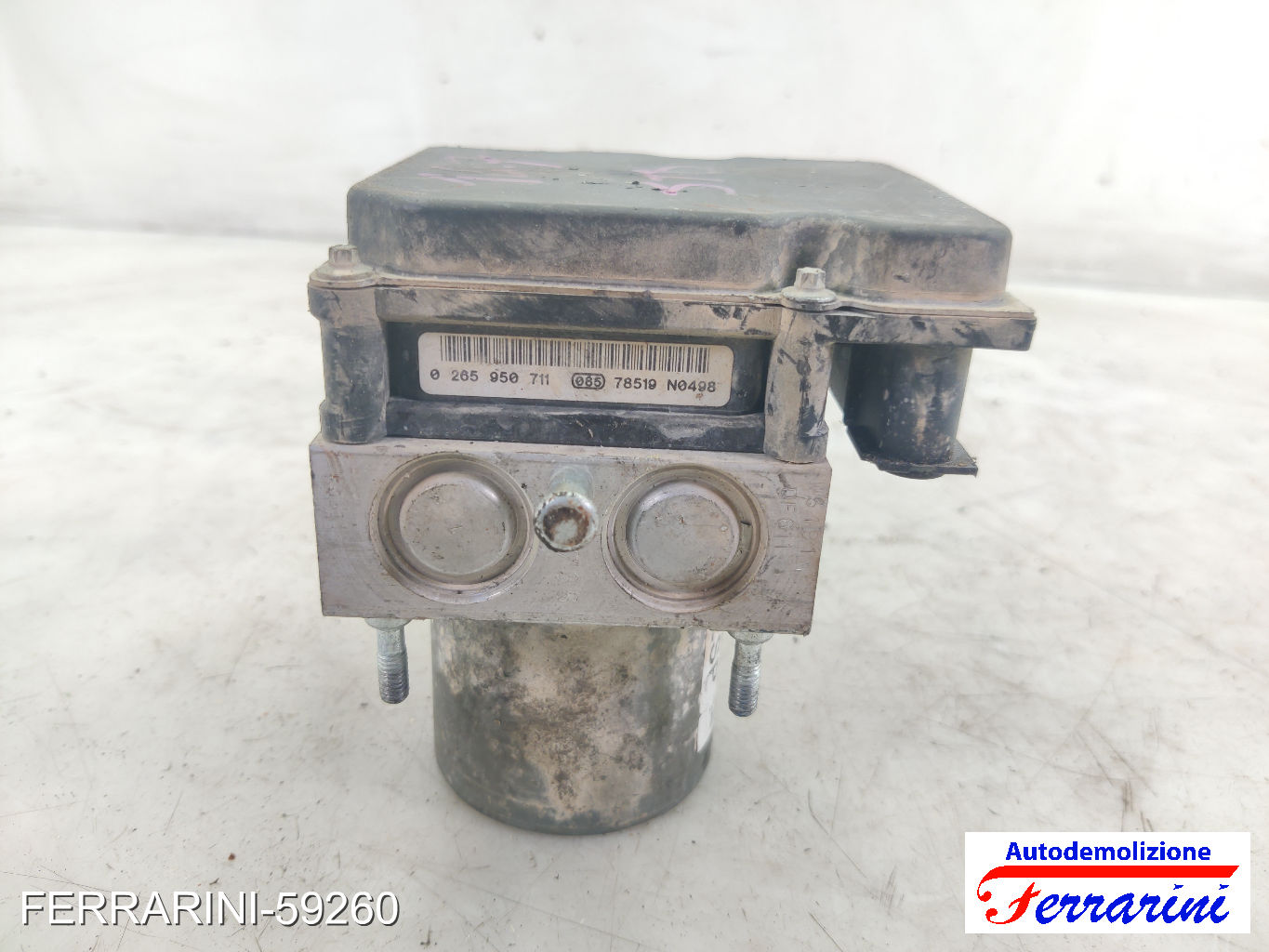 Centralina Pompa Abs CITROEN C4 LC 1.6 HDI 2004-2011 51792630, 0265235357 6