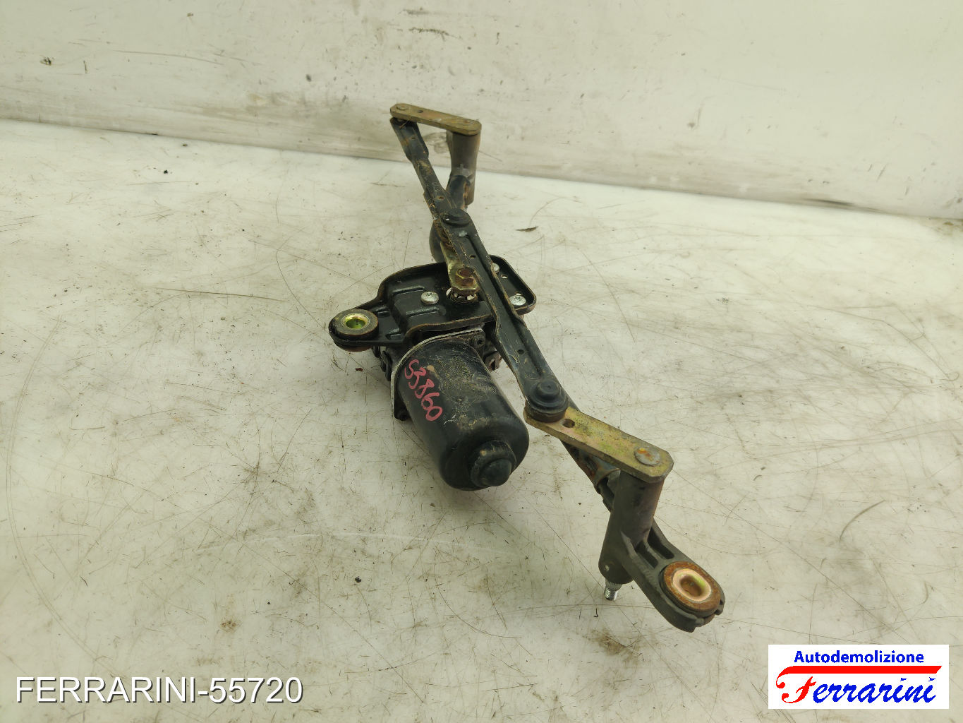 Spazzacqua Motorino Tergicristallo KIA PICANTO SA 2004-2011 anteriore, frontale