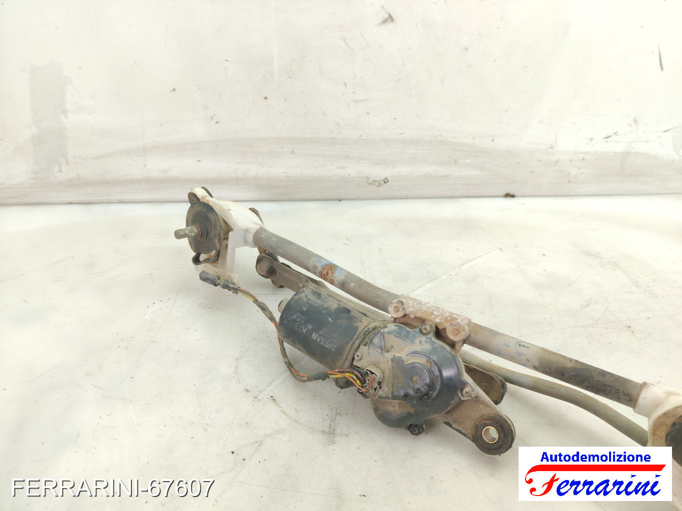 Spazzacqua Motorino Tergicristallo NISSAN MICRA 3 K12 2003-2010 anteriore