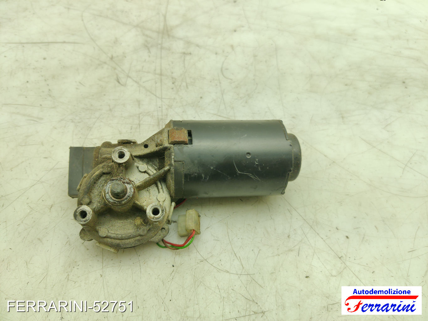 Spazzacqua Motorino Tergicristallo FIAT DOBLO 119, 223 2001-2010 posteriore 6