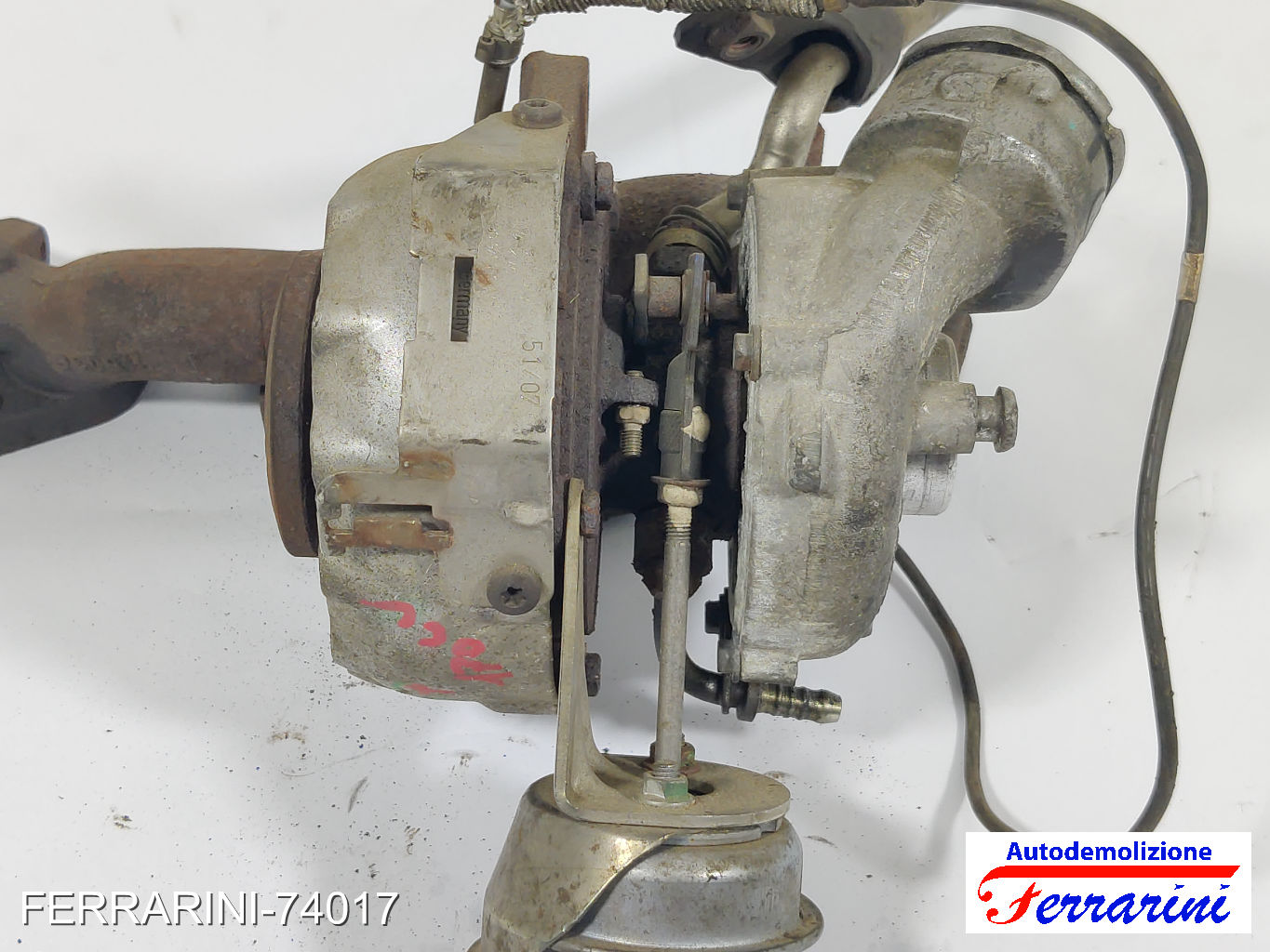 Turbina SEAT LEON 1P1 2.0 TDI 2006-2012 03G253019N, 08051, 03G257019 11
