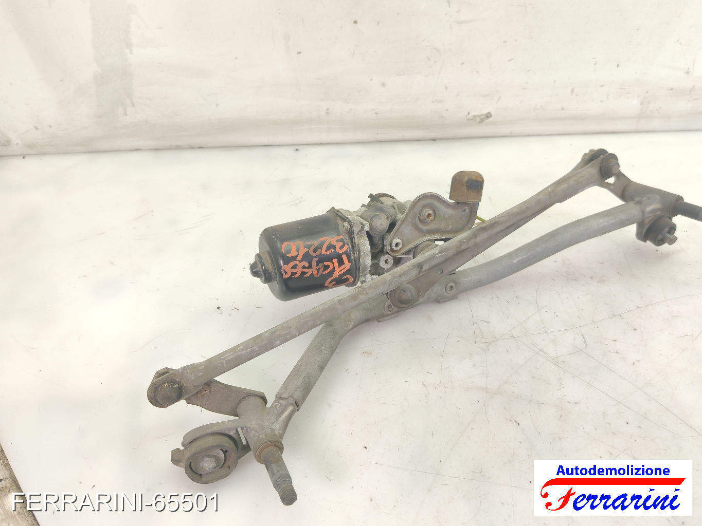 Spazzacqua Motorino Tergicristallo RENAULT SCENIC 2 JM0/1 2005-2008 anteriore