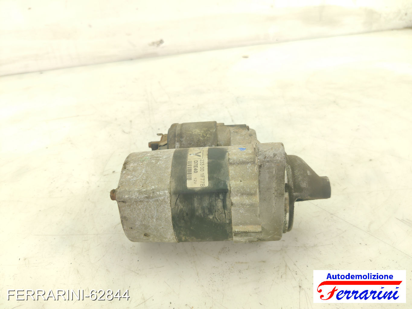 Motorino Avviamento NISSAN MICRA 3 K12 1.0 16V 2003-2010 233001F77B, D7E40 10