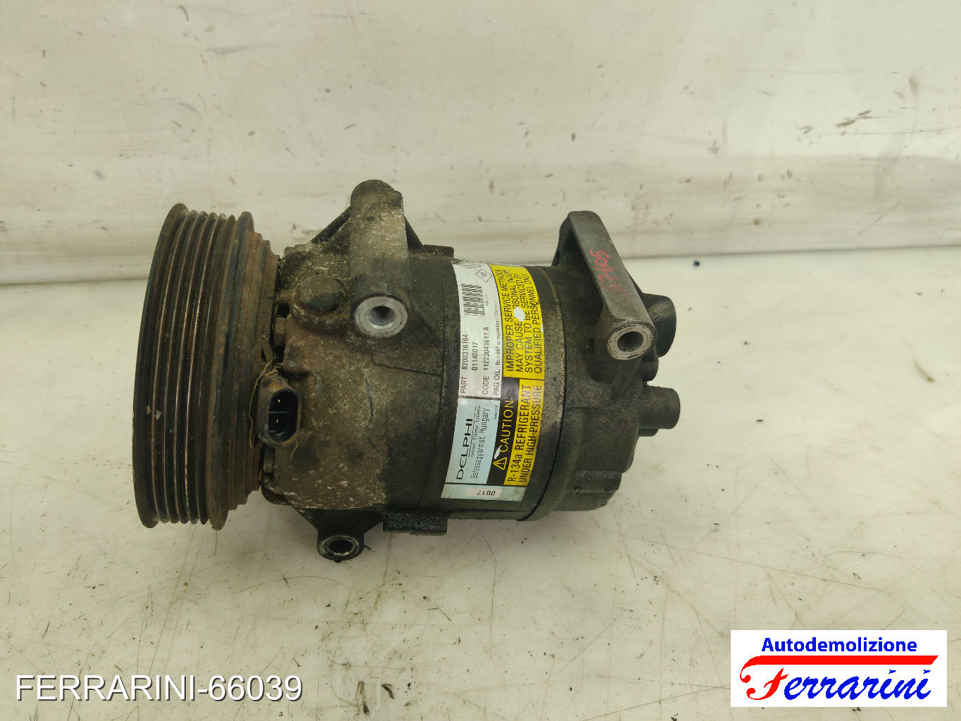 Compressore Clima NISSAN ALMERA 2 N16 1.5 DCI 2003-2006 8200316164, 92600BN701 7
