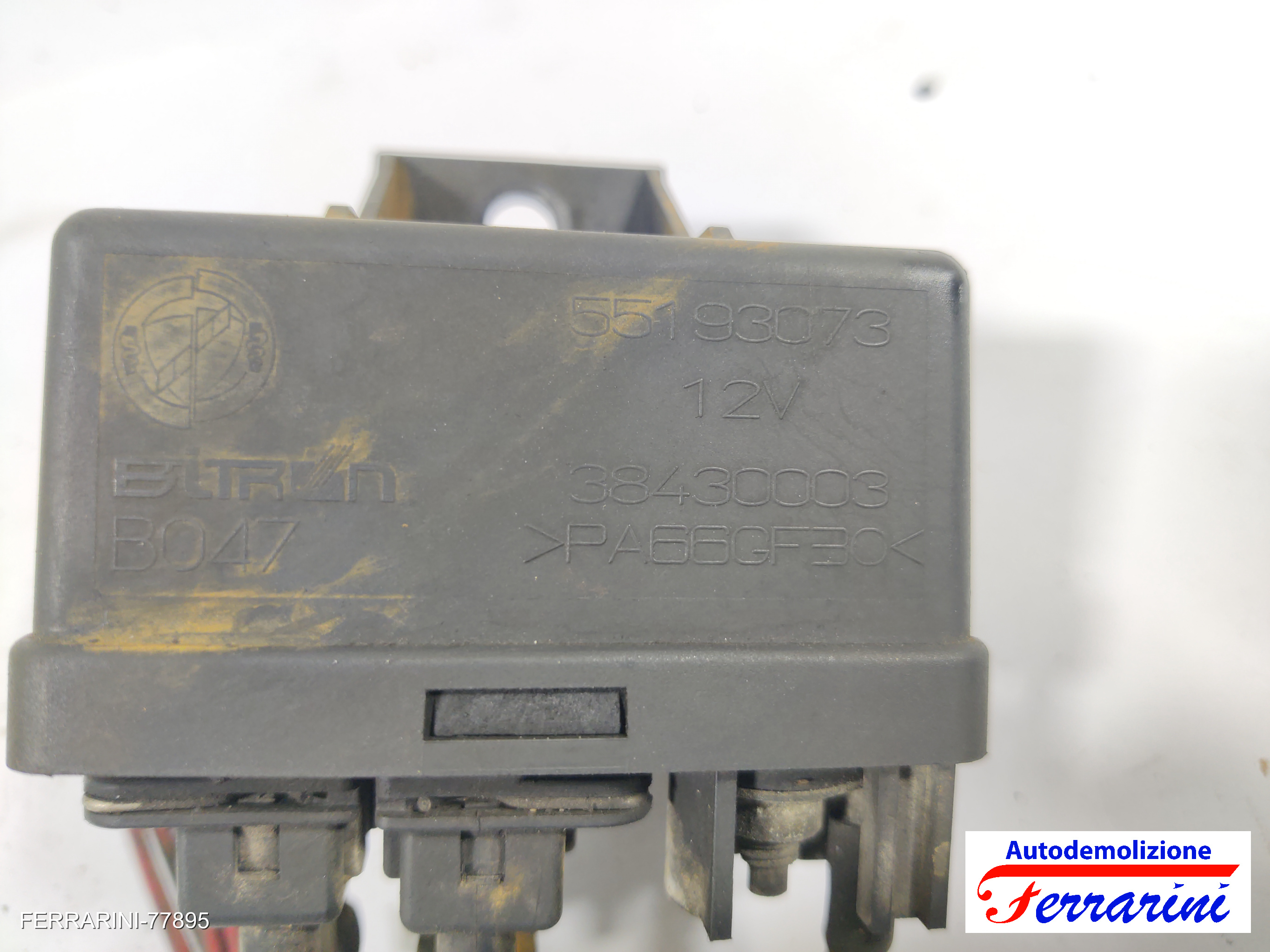Centralina Candelette FIAT GRANDE PUNTO 199 1.3 D MULTIJET 2005-2010 55193073