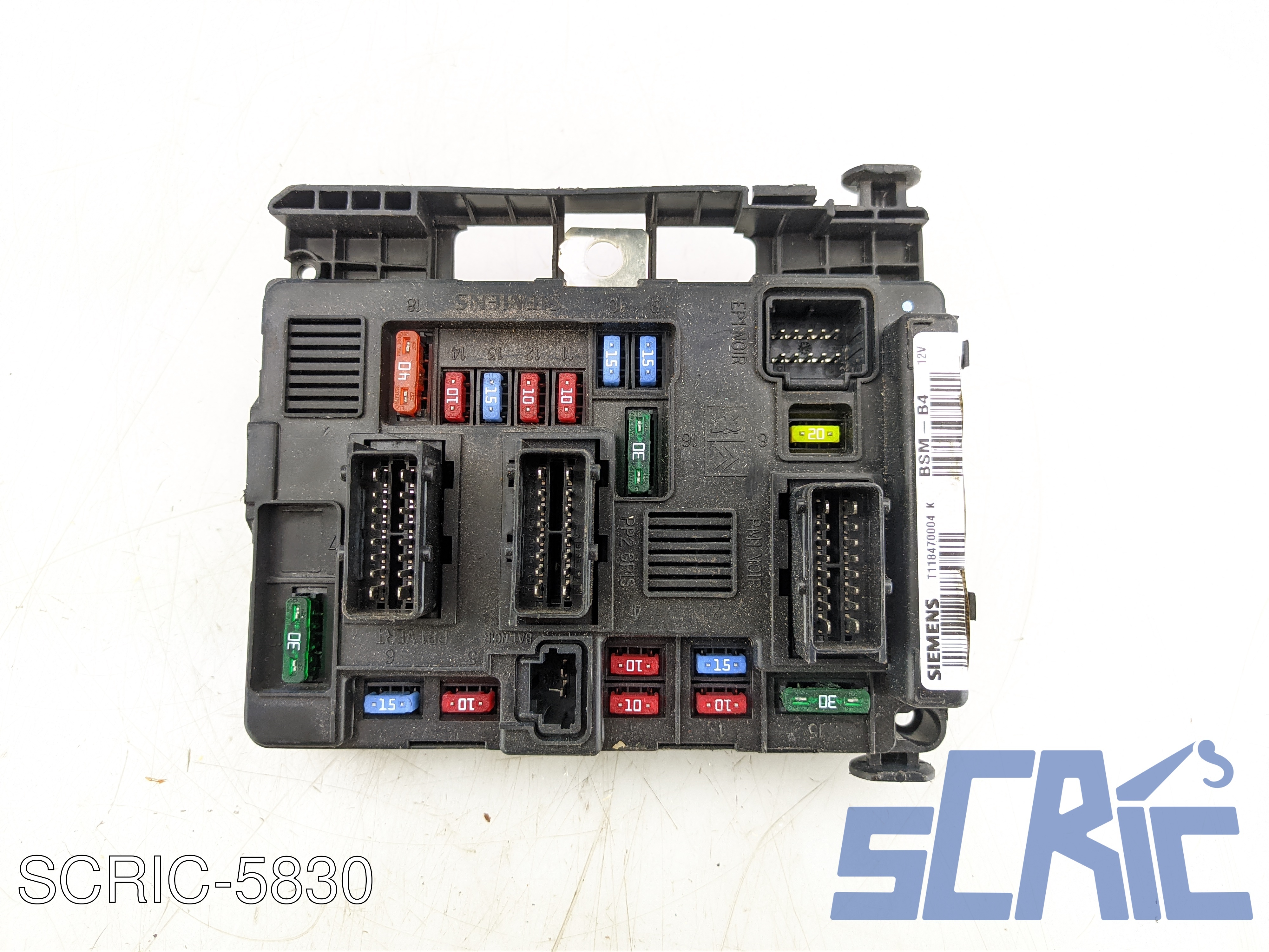 Body Computer PEUGEOT 206 2A/C 1.1I 1998-2007 9643498780, 964349878000